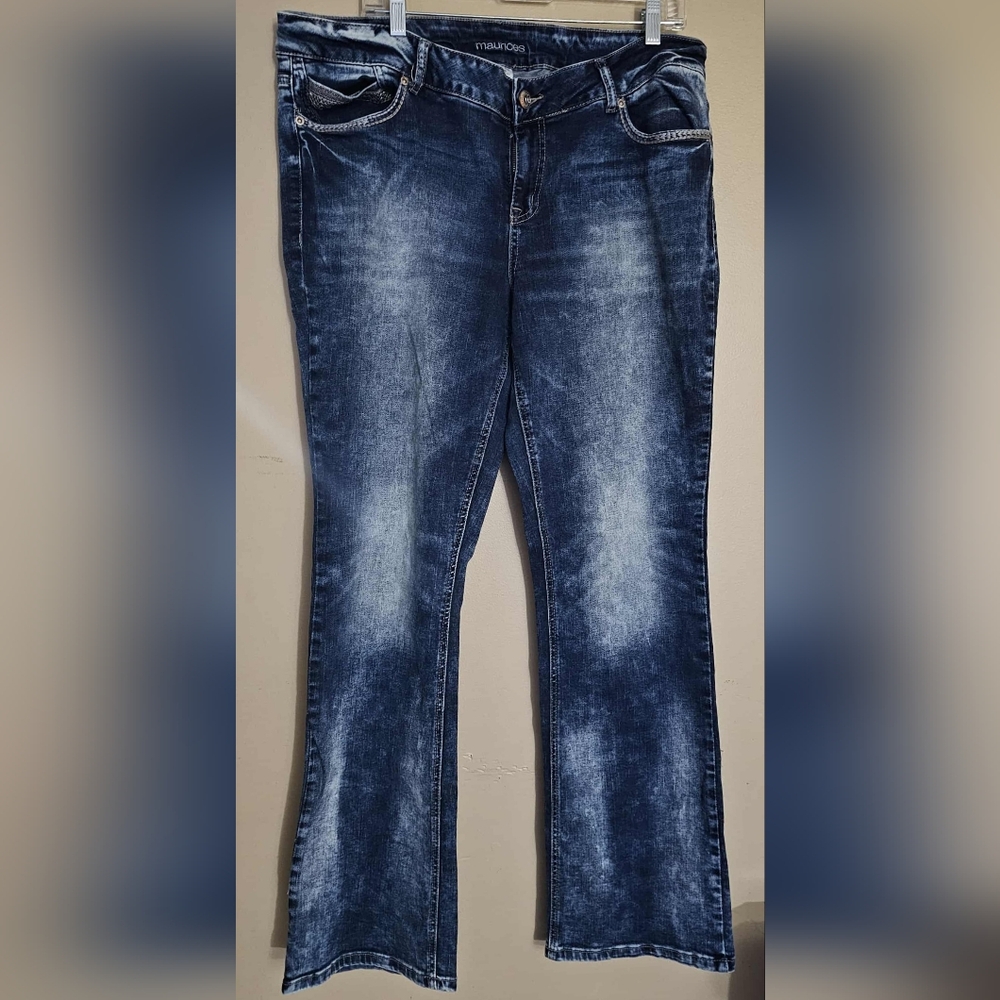 Maurices Dark Blue Denim Jeans